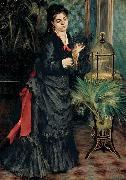 Woman with a Parrot